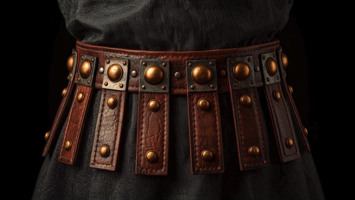 The cingulum, the Roman soldier’s belt