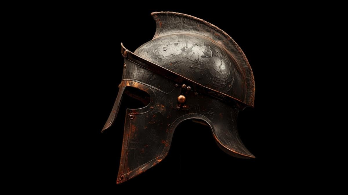 The galea, the Roman helmet
