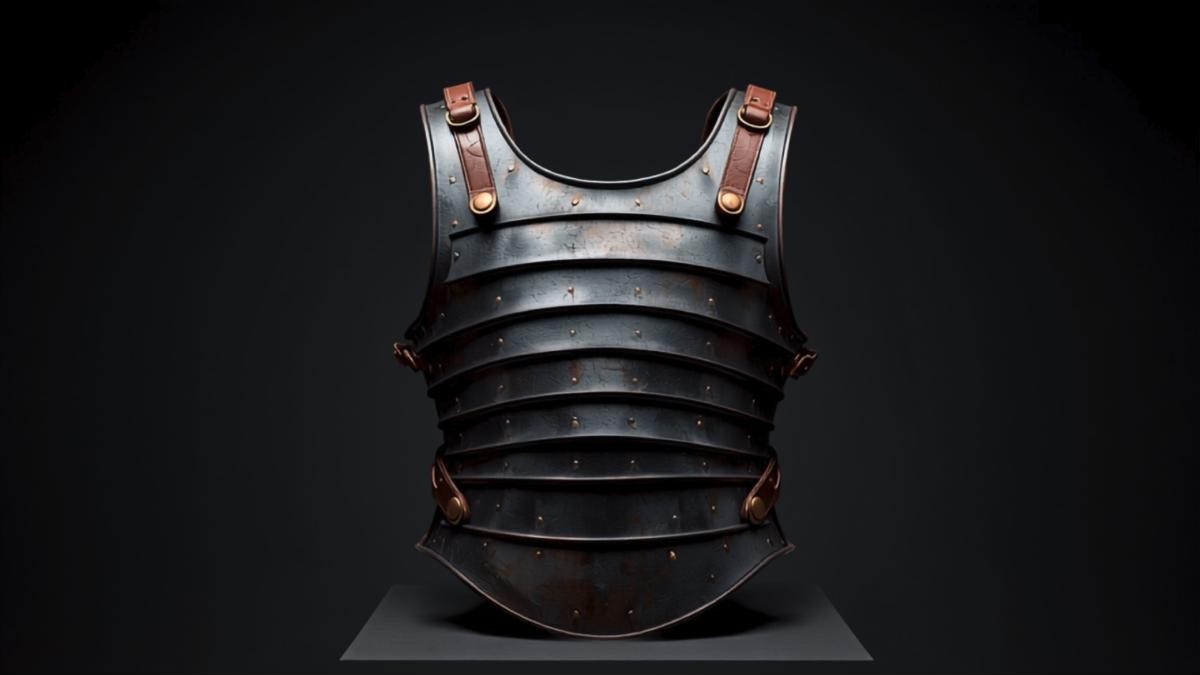 The lorica, the Roman breastplate
